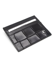 Cacharel Siyah B.Kroko Unisex Deri Kartlık 0244B7K