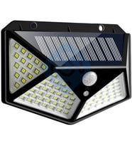 100 Led DIŞ Mekan Solar Aydınlatma Fotoselli Solar Lamba Hareket Sensörlü