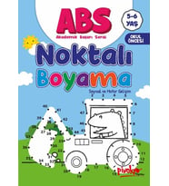 ABS 5-6 Yaş Noktalı Boyama
