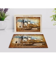 BK Home Yağlıboya Tasarımlı 1000 Parça Profesyonel Puzzle-5