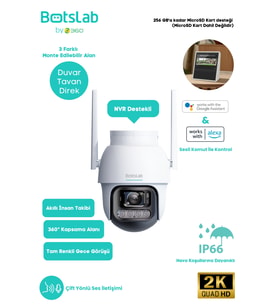 360+ Botslab outdoor Kamera W311 Beyaz