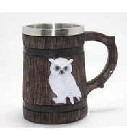 Harry Potter Hedwig Temalı 3d Kabartmalı Çelik Kupa Bardak Alk4378