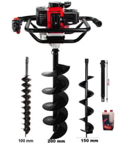 Gardenpro TKDZ-03/52 Toprak Burgu Makinası Set-1 agromakine