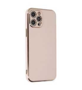 Apple İphone 12 Pro Kılıf Volet Silikon - Pembe