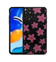Xiaomi Redmi Note 11 Global Uyumlu Kılıf Simli Desenli Kamera Korumalı Parlak Zore Popy Kapak