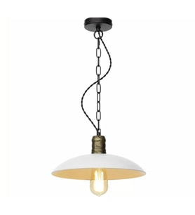 Mylights Rustik Beyaz Metal Sarkıt Avize 30 Cm (423973402)