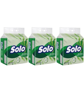 Solo Asılabilir Kağıt Havlu 1 Paket (1PK= 7 Rulo) Hijyenik ve Pratik Kullanım İçin Uygun (3 Lü Set)