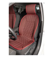 Space Elegance 2'li Koltuk Kılıfı Set Minder Kırmızı-Kırmızı / KLMNY537