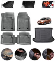 Ford Fiesta 2002-2008 Uyumlu Paspas Araca Özel Bagaj Havuzu MBS Gri