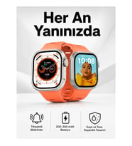 Mey İthalat® Akıllı Saat GPS, Sağlık Ve Uyku Takibi Arama Cevaplayan Bluetooth Bağlantılı (Kopya)