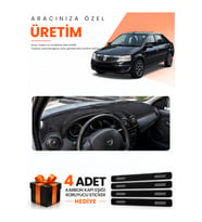 DACİA LOGAN (2009-2012) Uyumlu Torpido Koruma Örtüsü Oto Kılıfı - Siyah