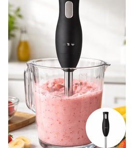 Mutfak El Blenderı Paslanmaz Çelik Uçlu Ergonomik Tasarım