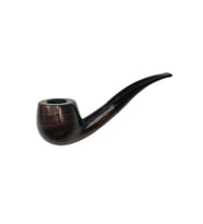 Falconetti 9 mm. Kahverengi Sandalwood Eğimli Sap Ahşap Pipo rd39