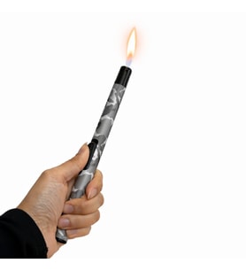 Doldurulabilir Gazlı Uzun Çakmak - Kamp Çakmağı - Sarı/Kamuflaj - Vmax A-5007