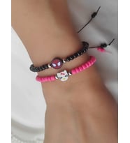 Hello Kitty ve Spiderman Figürlü 2'li Bileklik