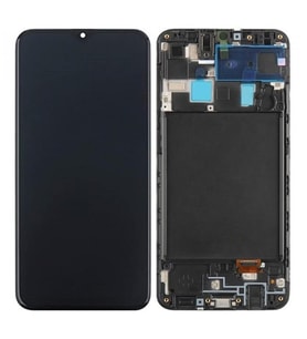 Samsung Uyumlu A205 A20 Lcd Ekran Çıtalı Full Oled