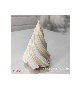 YY0893 Döner Desenli Mumluk Silikon Kalıp