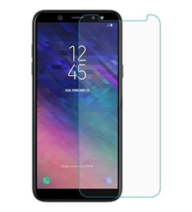 Samsung Galaxy A6 Plus 2018 Uyumlu Ekran Koruyucu Screen Protector Tempered Glass Kristal Netliğinde %100 HD Görüntü, Yüksek Kalite Kırılmaz Temperli Cam