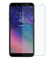 Samsung Galaxy A6 Plus 2018 Uyumlu Ekran Koruyucu Screen Protector Tempered Glass Kristal Netliğinde %100 HD Görüntü, Yüksek Kalite Kırılmaz Temperli Cam (Şeffaf)