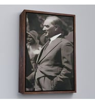 Çerçeveli Atatürk Tablosu (Altın)