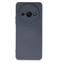 Redmi A3 4G Kılıf Nano içi Kadife Silikon - Gri