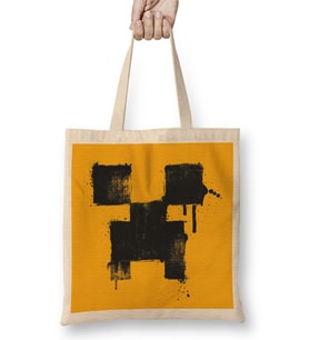 Minecraft Be Happy Creeper Bez Çanta Uzun Saplı