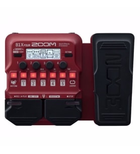 Zoom B1x FOUR Expression Pedallı Bass Multi-Efekt Prosesörü