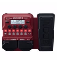 Zoom B1x FOUR Expression Pedallı Bass Multi-Efekt Prosesörü
