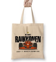 Kimi Raikkonen 2007 World Champion Bez Çanta Uzun Saplı