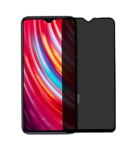 Xiaomi Redmi Note 8 Pro Uyumlu Privacy Ön Koruma Hayalet Seramik Nano Ekran Koruyucu (Siyah)