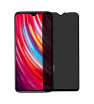 Xiaomi Redmi Note 8 Pro Uyumlu Privacy Ön Koruma Hayalet Seramik Nano Ekran Koruyucu (Siyah)