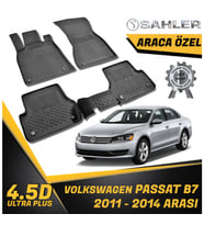 Volkswagen Passat B7 Havuzlu Paspas 4,5D Sahler 2011-2014 Arası