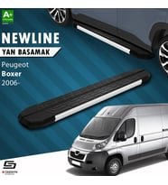 S-Dizayn Peugeot Boxer 3 Kısa Şase NewLine Aluminyum Yan Basamak 203 Cm 2006 Üzeri A+ Kalite
