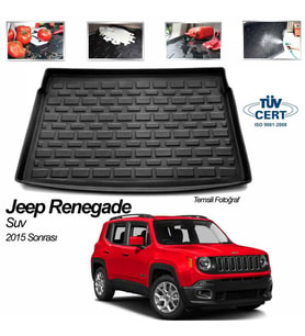 Jeep Renegade Bagaj Havuzu Paspası 2014-