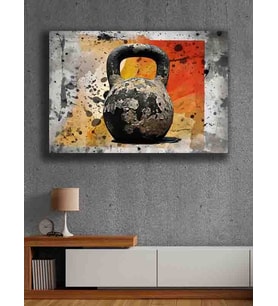 Koç stüdyo Modern tasarım kanvas tablo 50x70 (Çok Renkli)