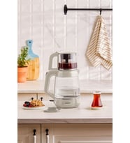 Glass Tea XL 2 in 1 Cam Çay Makinesi Starlight