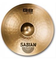 Sabian 32012B B8 Pro Medium Ride 20 İnç Davul Zili (Orta Seviye)  Parlak Bitiş, Net Çubuk Sesi ve Profesyonel Görünüm Sunan Kristal Tonlar