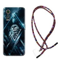 General Mobile GM 21 Pro GM 22 Pro Plus Kılıf Boyun Asklı Rasta Silikon Old Owl 1649