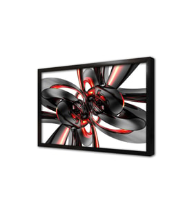 Soyut Grafik Çalışmaları Çerçeveli Mdf Tablo