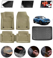 Nissan Juke 2016-2020  Alt Uyumlu Paspas Araca Özel Bagaj Havuzu MBS Bej