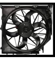 BMW X3 E83 400W FAN Motoru Davlumbazli 472MM 3FIS 400W 6KANAT 17113401056 Wisco