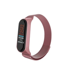 Mey İthalat® Mi Band 4 Metal Mıknatıslı Kordon -