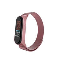 Mey İthalat® Mi Band 4 Metal Mıknatıslı Kordon -