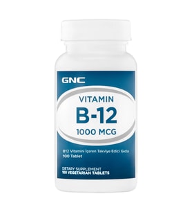 GNC Vitamin B12 1000 MCG - 100 Tablet