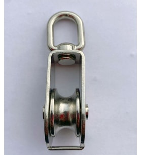 PASLANMAZ KROM TEKLİ MAKARA 15mm