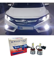 Honda Civic FC5 Led Xenon Uzun Far Ampulü HB3 Duo Yeni Seri Beyaz