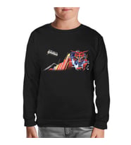 Judas Priest - Defenders of the Faith Siyah Çocuk Sweatshirt