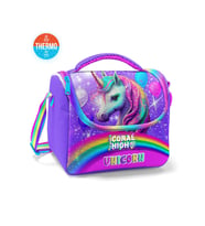 Coral High Kids Mor Pembe Simli Unicorn Desenli Thermo Beslenme Çantası 11873