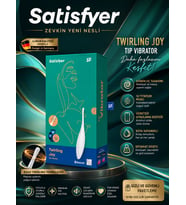 Satisyer Twirling Joy App Kontrol Erojen Bölgelere Özel Temaslı Vibratör