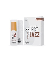 D\'Addario Woodwinds Organic Select Jazz Unfiled Alto Saksafon Kamışı No:2 Soft